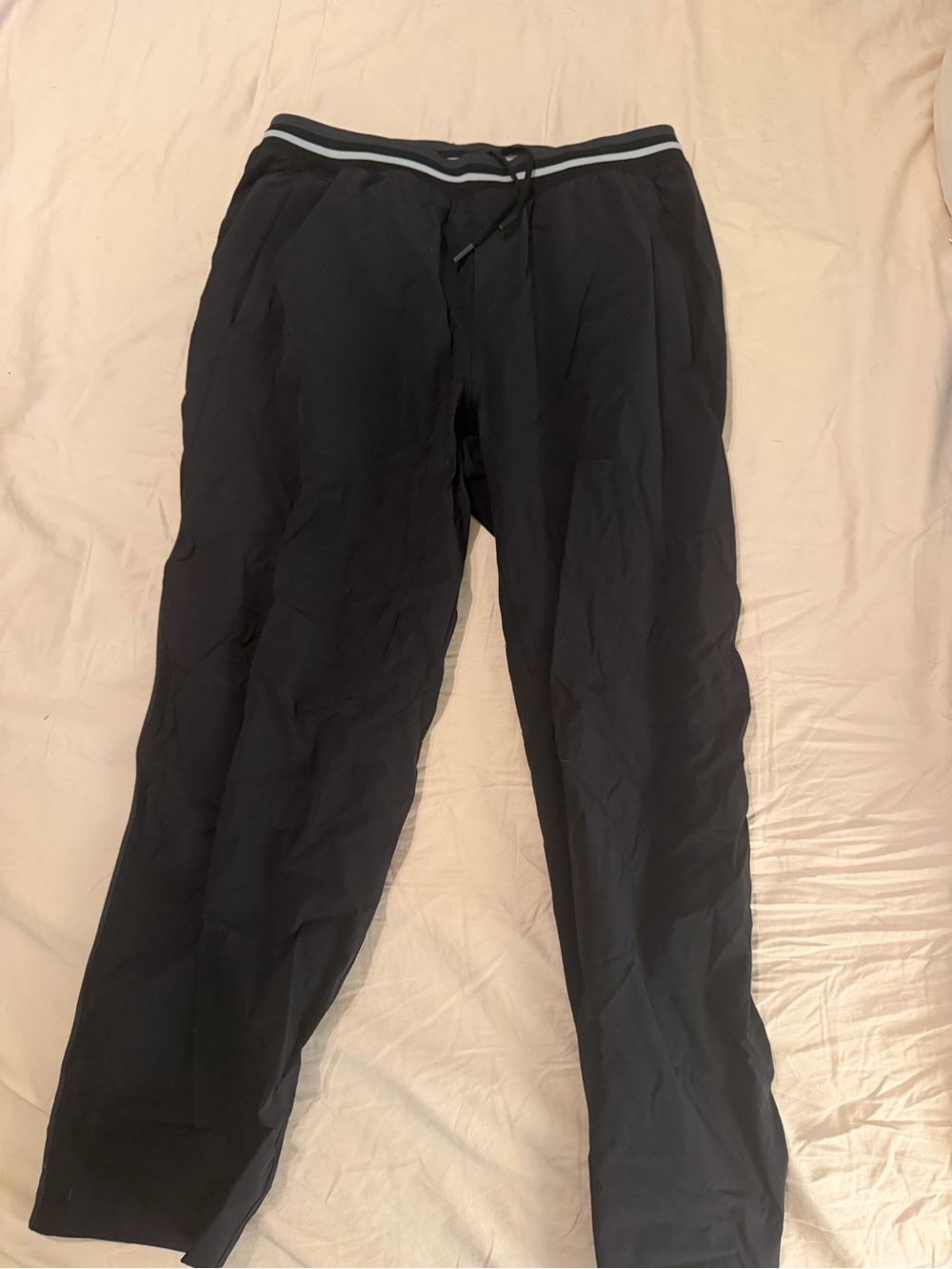 lululemon athletica Black relaxed fit track pants *shorter